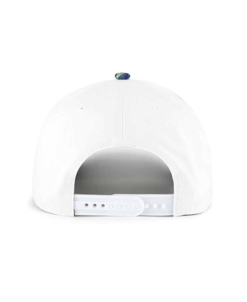 Men's White/Royal Buffalo Bills Beach Side Hitch Adjustable Hat