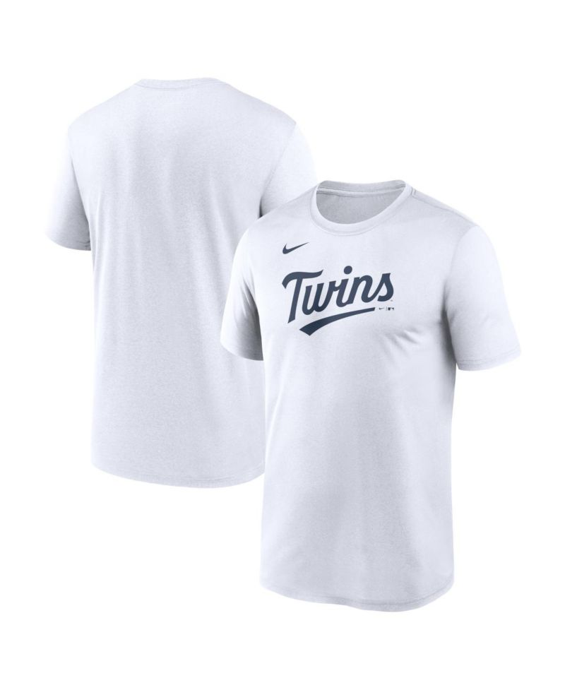 Men's White Minnesota Twins New Legend Wordmark Dri-FIT T-Shirt