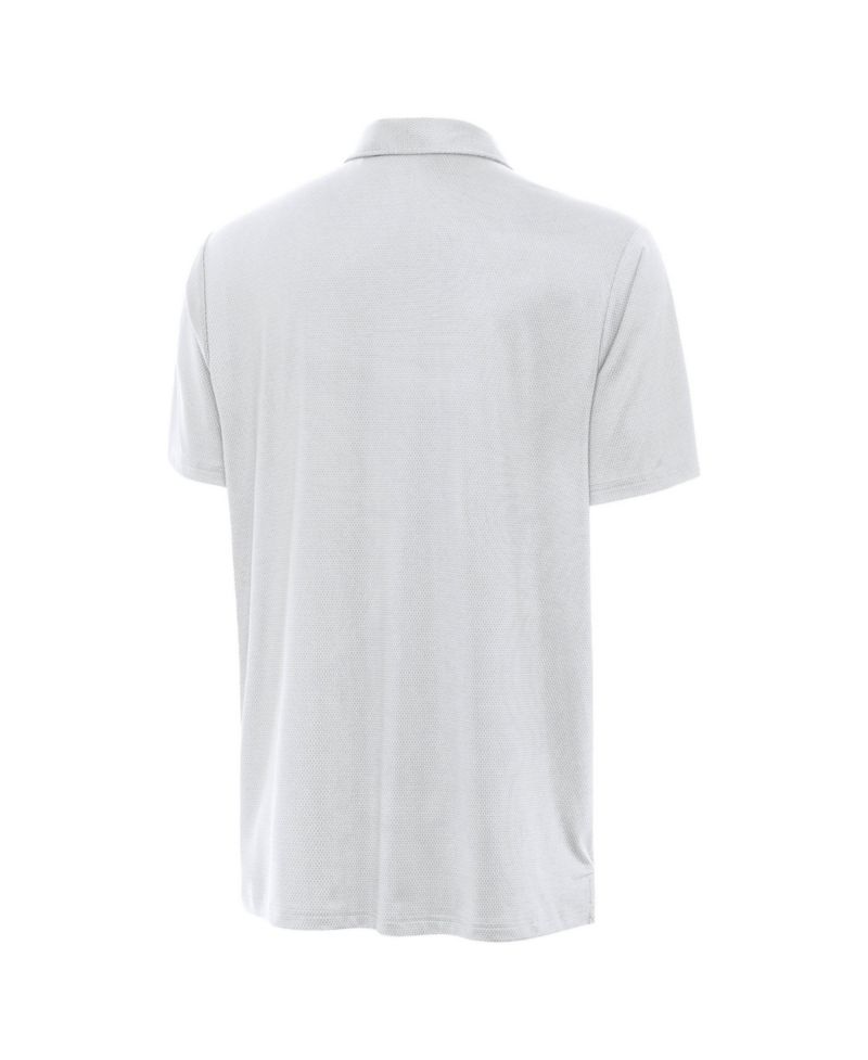 Men's White Colorado Rockies Eclipse Polo Shirt