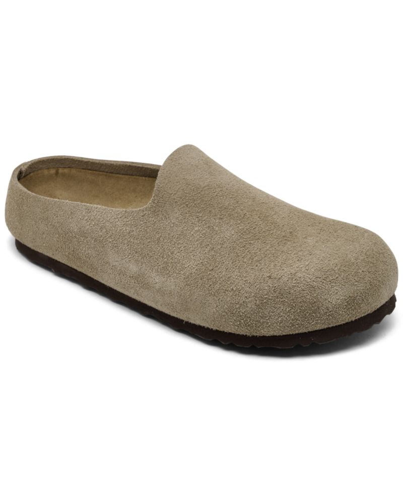 Women's Amsterdam Wrapped Suede Leather Clogs from Finish Line