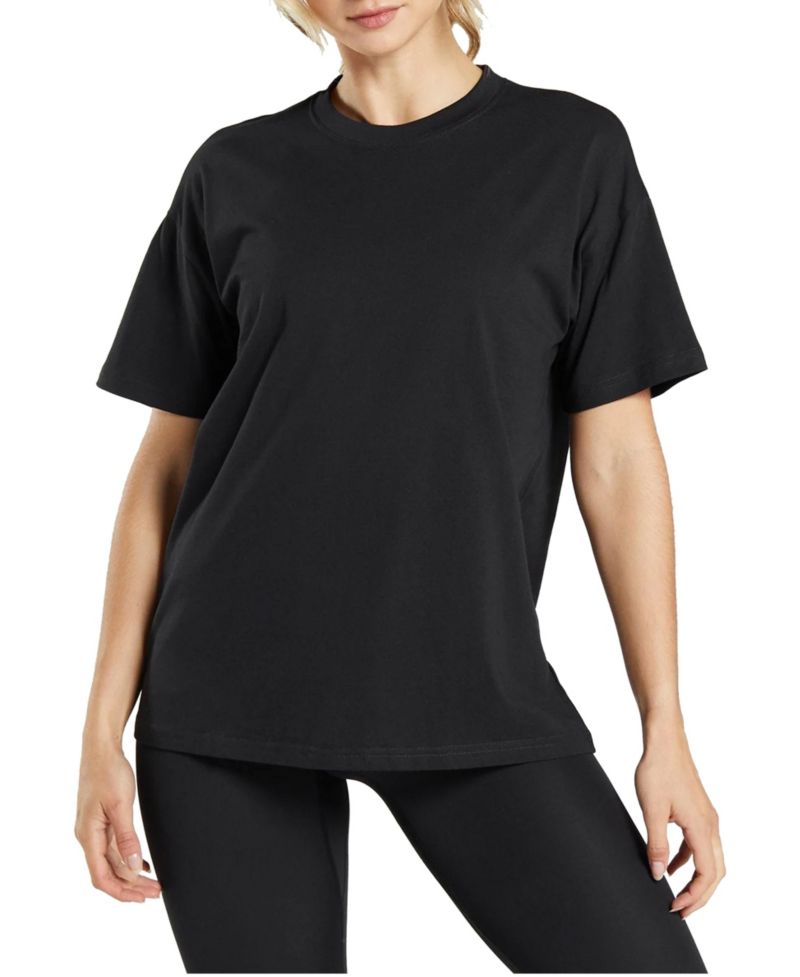 Women's Loose Fitting Short Sleeve Crew Neck Tee (UP TO 5XL)