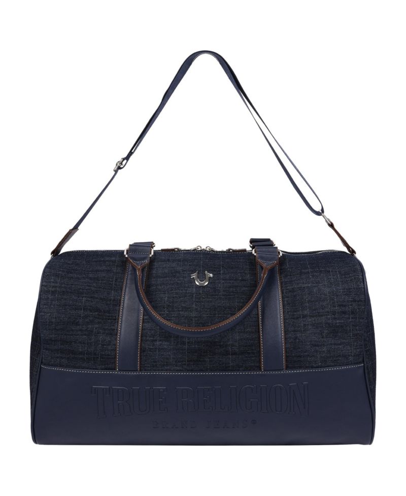 Horseshoe Quilting Denim Weekender Duffel Bag
