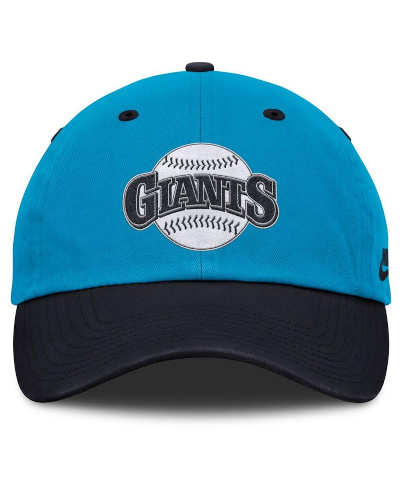 Men's Blue/Navy San Francisco Giants Neon 90s Club Adjustable Hat