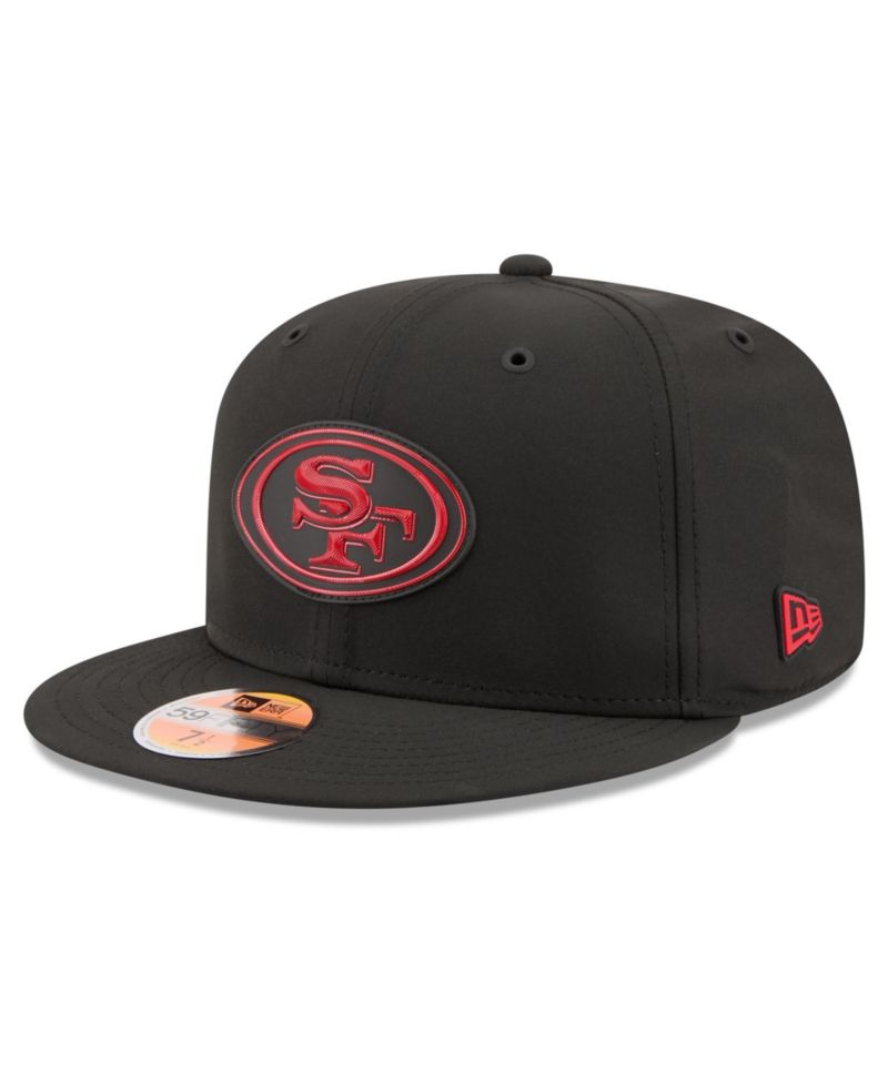 Men's Black San Francisco 49ers 2026 Sideline 59FIFTY Fitted Hat