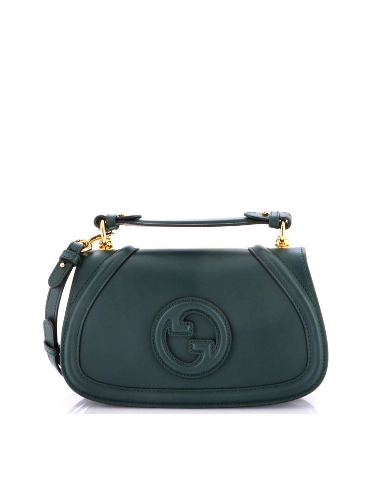 Medium Blondie NM Top Handle Bag Canvas with Leather