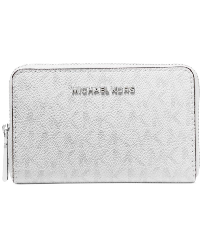 Logo Jet Set Zip-Around Card Case