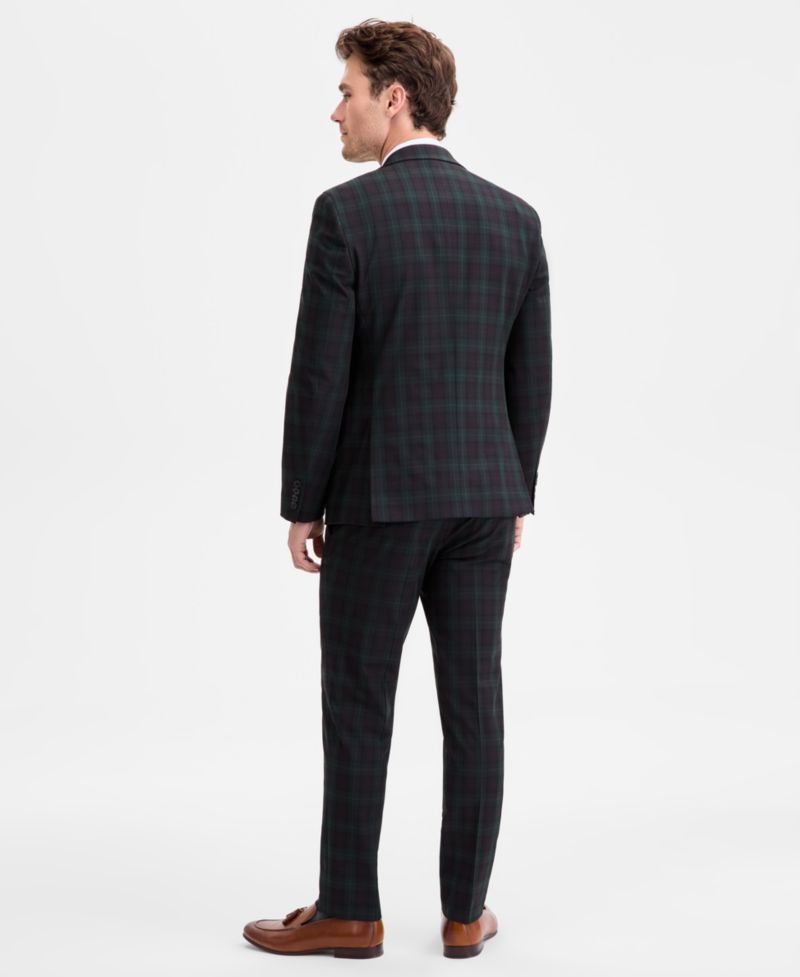 Men's Slim-Fit Wool-Blend Suit Separates