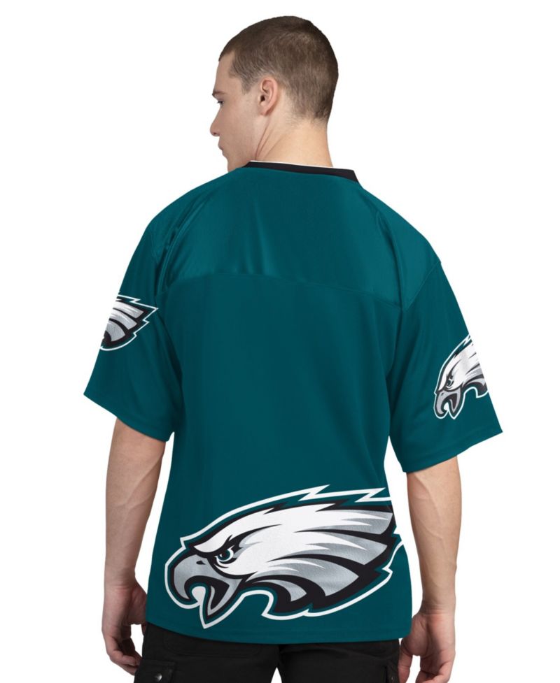 Men's Midnight Green/White Philadelphia Eagles Short Sleeve Long Sleeve T-Shirt
