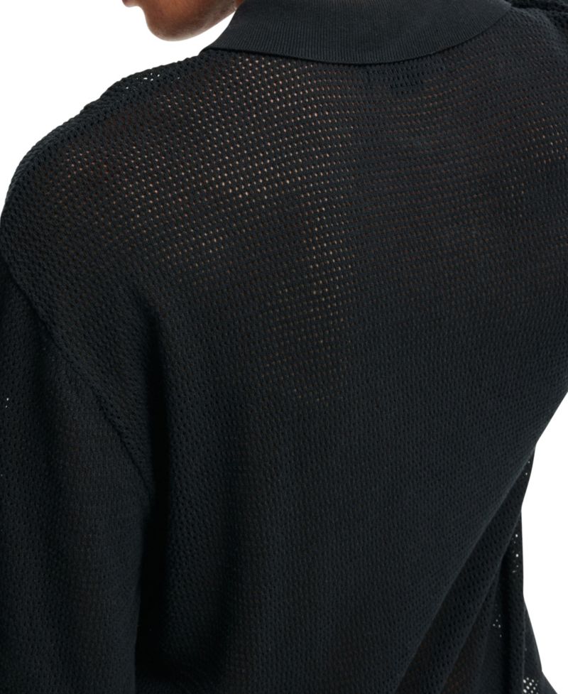 Men's Knitted Polo Shirt