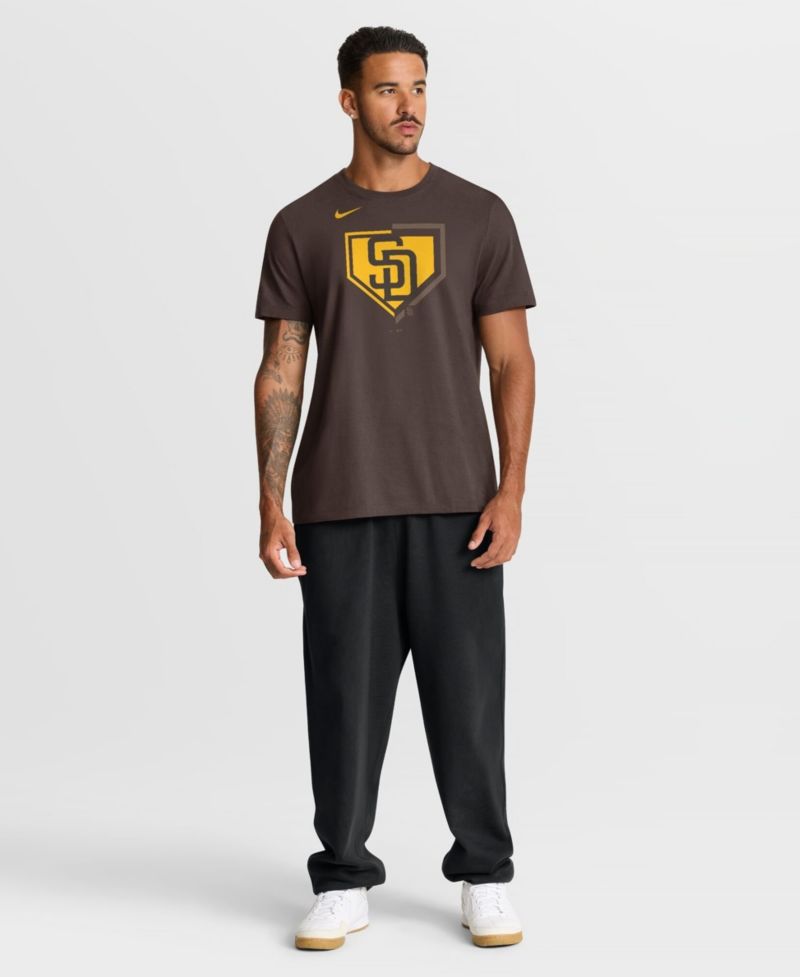 Men's Brown San Diego Padres Icon T-Shirt