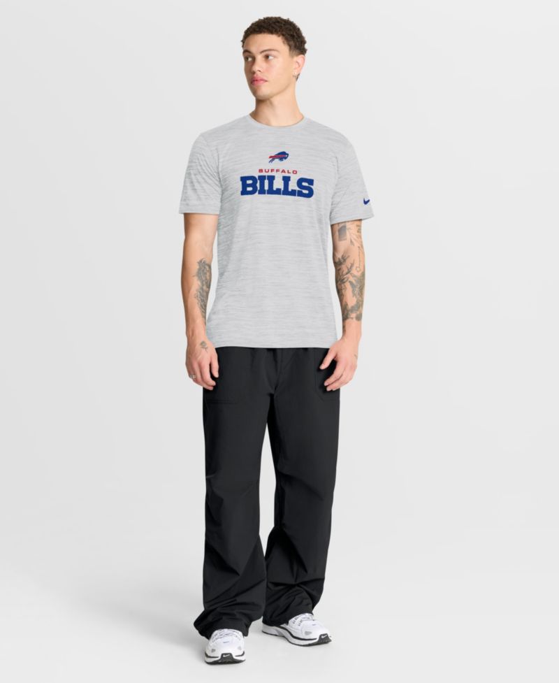 Men's Ash Buffalo Bills Velocity Endurance Run Dri-FIT T-Shirt