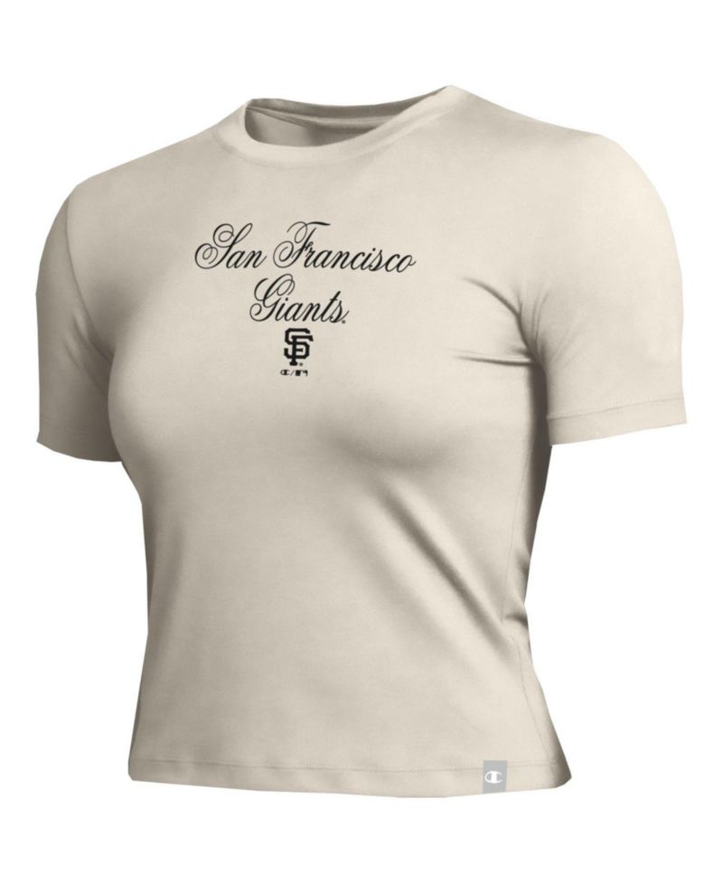 Women's San Francisco Giants Cropped Short-Sleeve T-Shirt