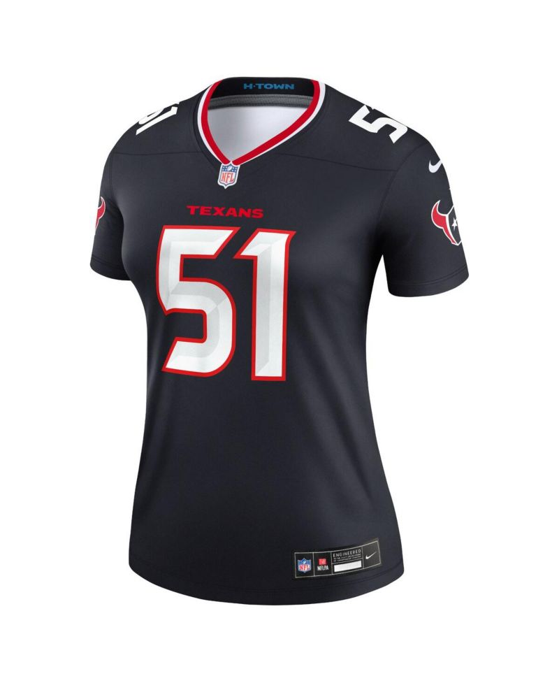 Women's Will Anderson Jr. Navy Houston Texans Legend Player Performance Top