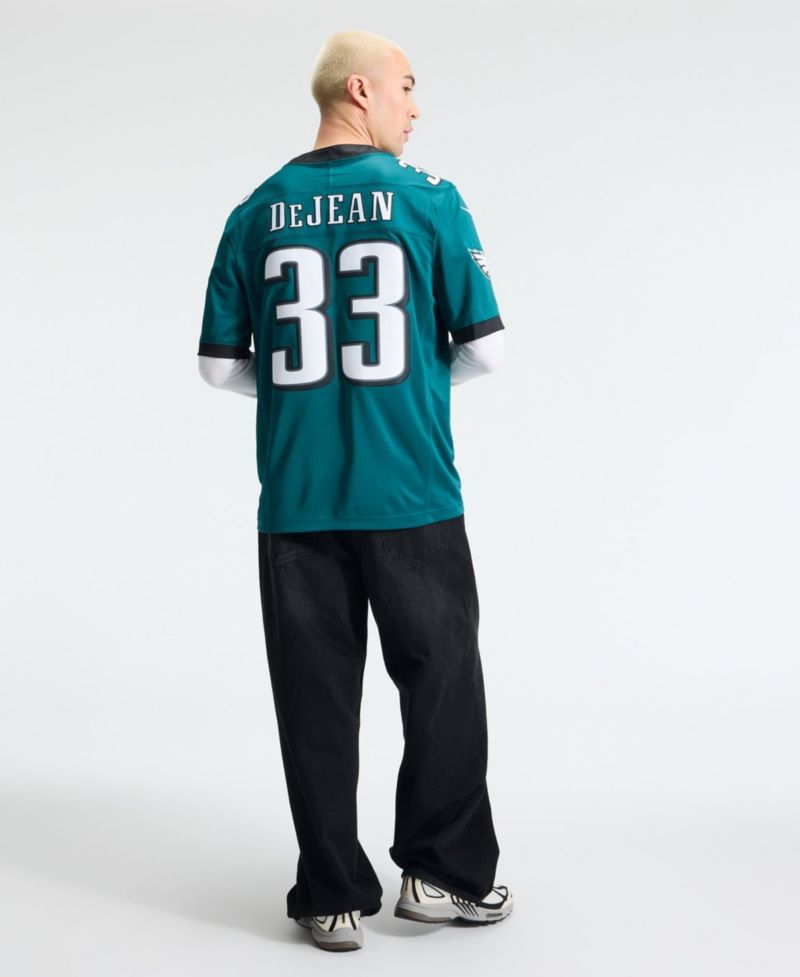Men's Cooper DeJean Midnight Green Philadelphia Eagles Vapor F.U.S.E. Stitched Limited Jersey