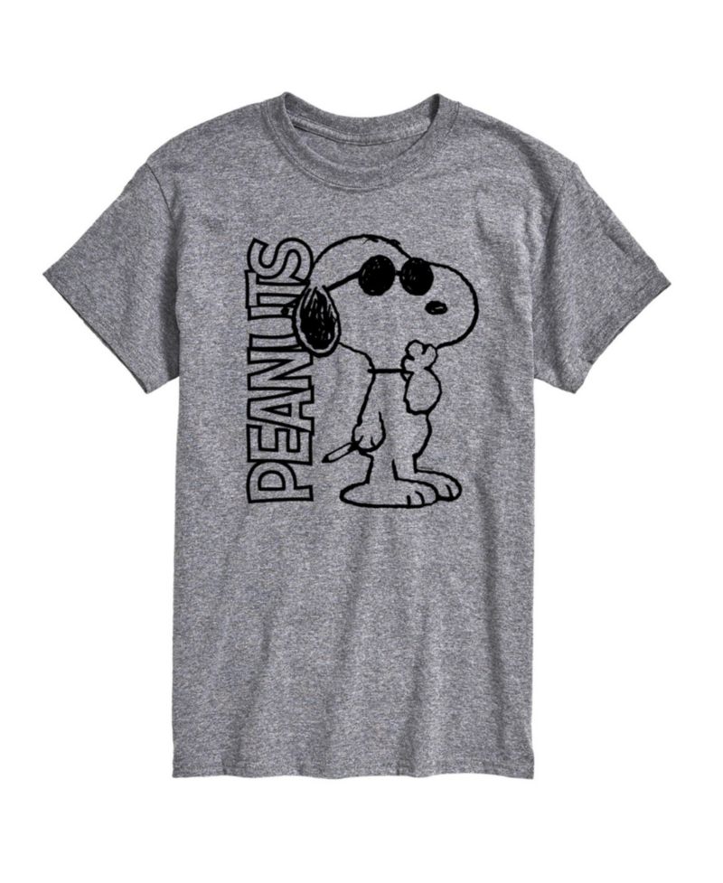 Hybrid Apparel Joe Cool Peanuts Logo Men's Short Sleeve Tee