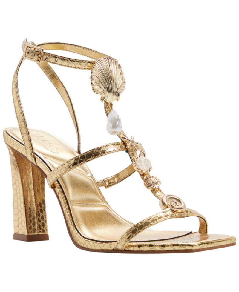 Women's Taylar Square Toe Block Heel Sandals
