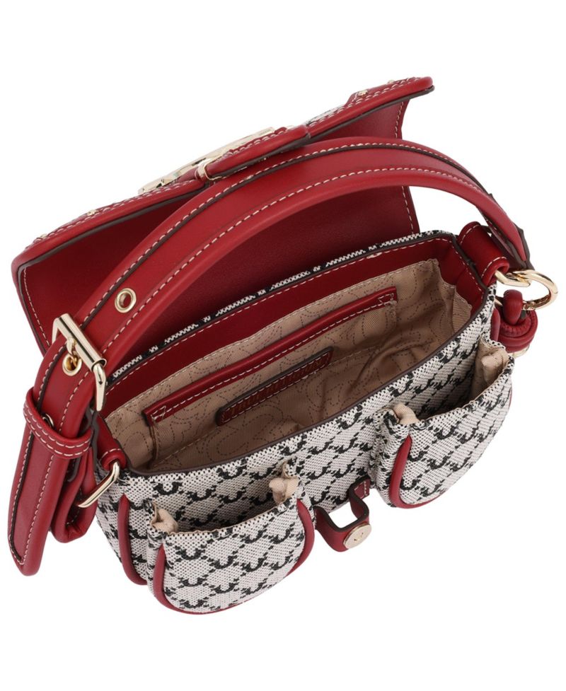 Multi-Strap Denim Shoulder Bag