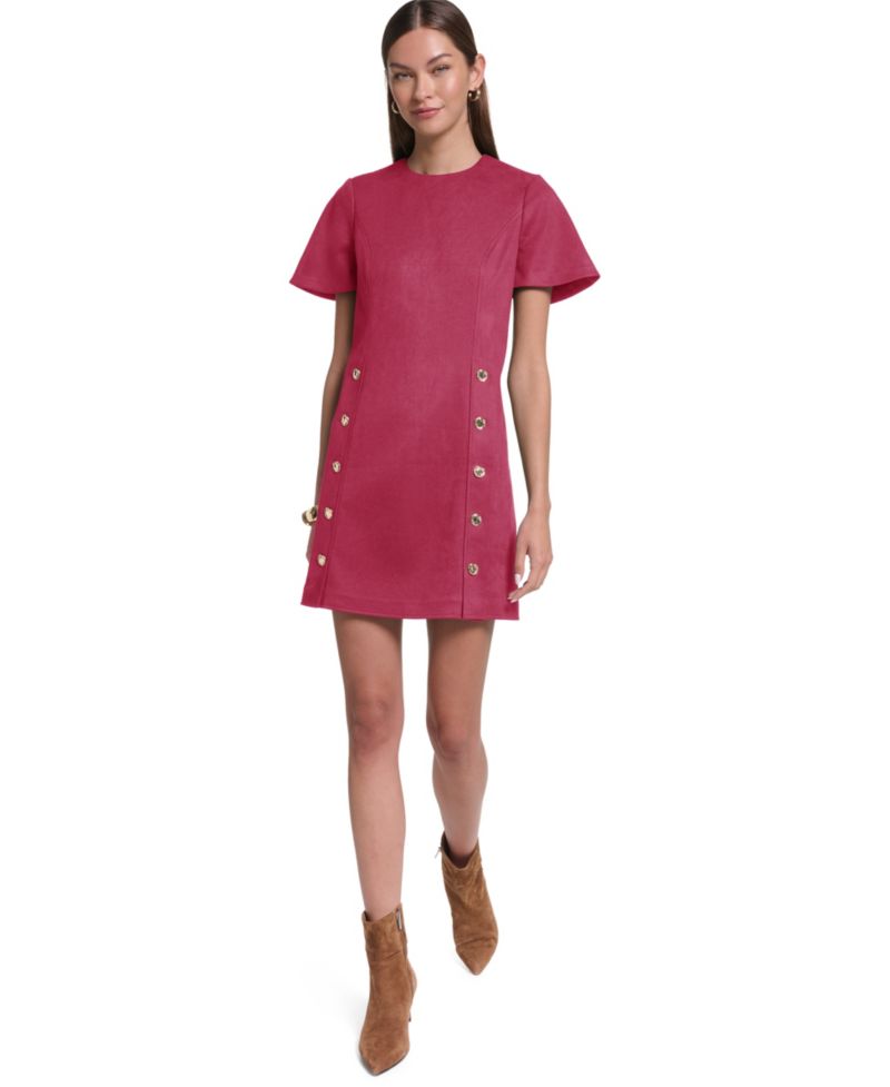Women's Crew Neck Shift Dress