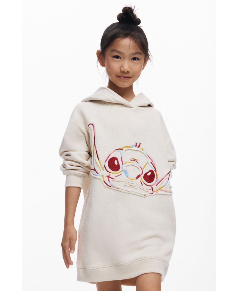 Little Girls's Stitch sweatshirt dress