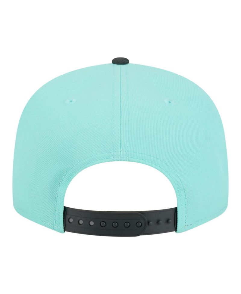 Men's Turquoise/Charcoal Philadelphia 76ers Color Pack Two-Tone 9FIFTY Snapback Hat