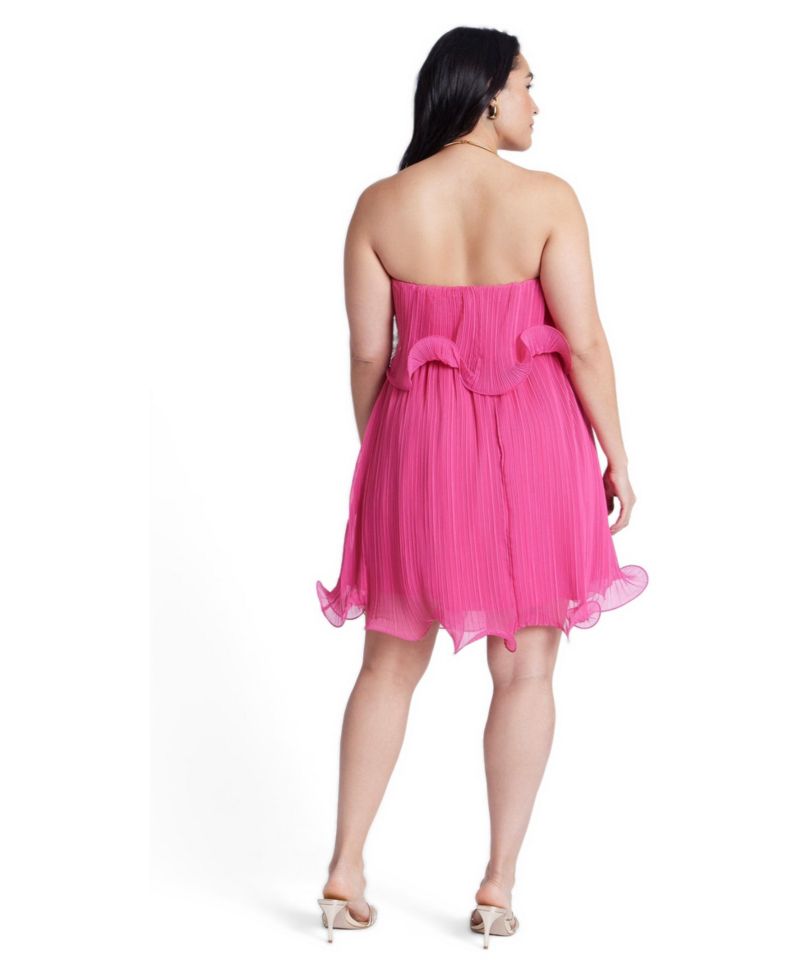 Women's Ruffle Hem Mini Dress