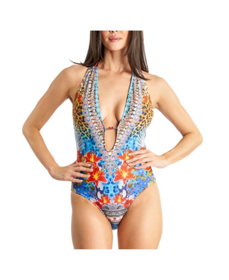 Women's Cutout One Piece Swimsuit