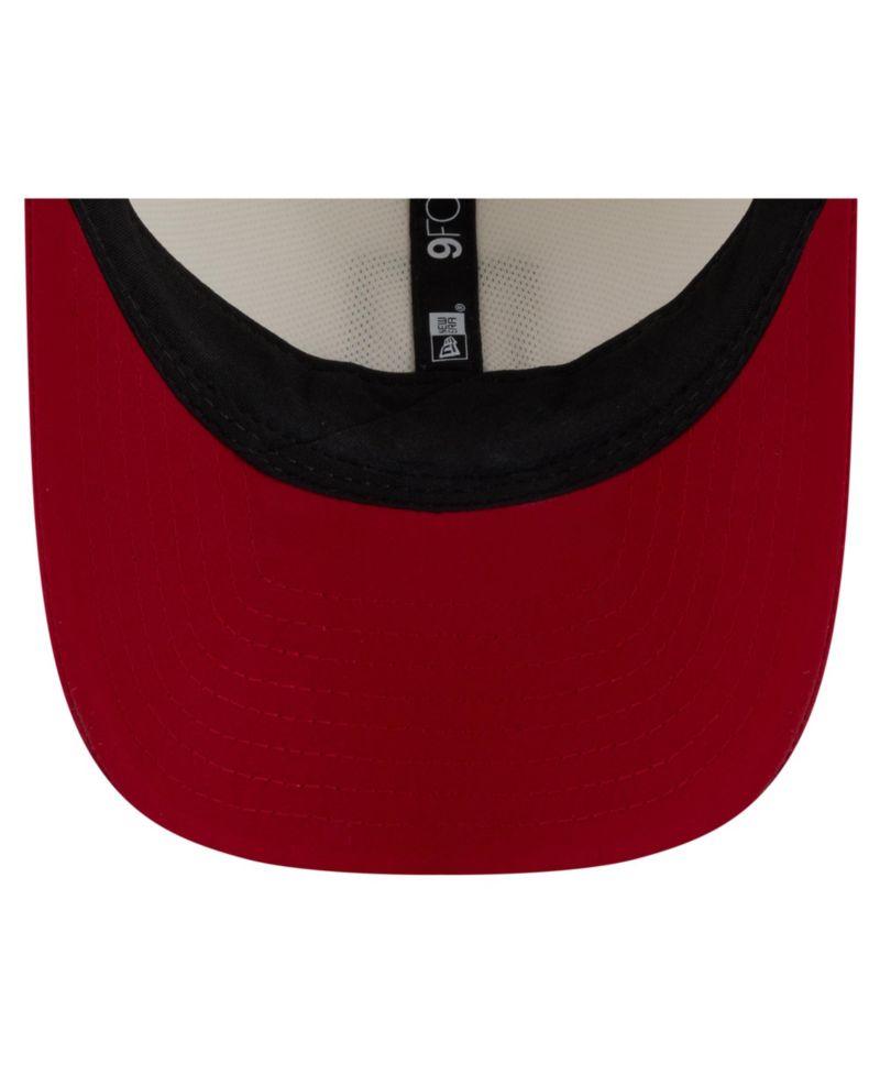 Men's Cream/Scarlet San Francisco 49ers 2026 NFL Training Camp 9FORTY Adjustable Hat