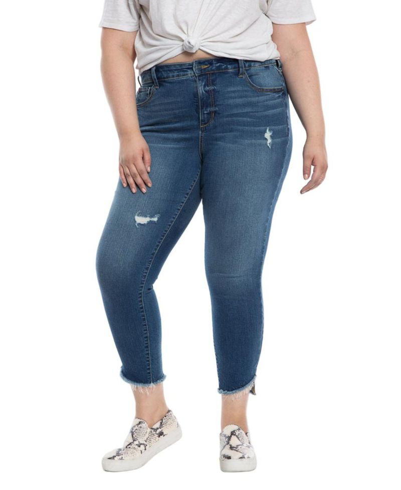 Women's Denim High Rise Ankle Skinny Jeans