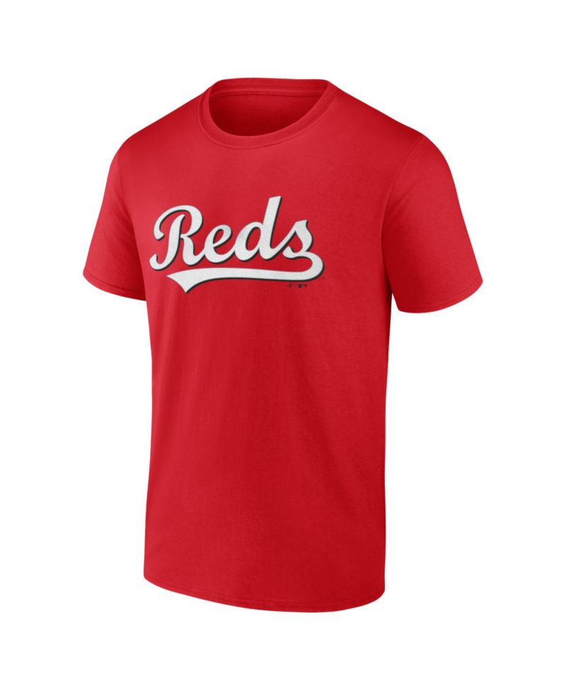 Men's Red Cincinnati Reds Wordmark T-Shirt