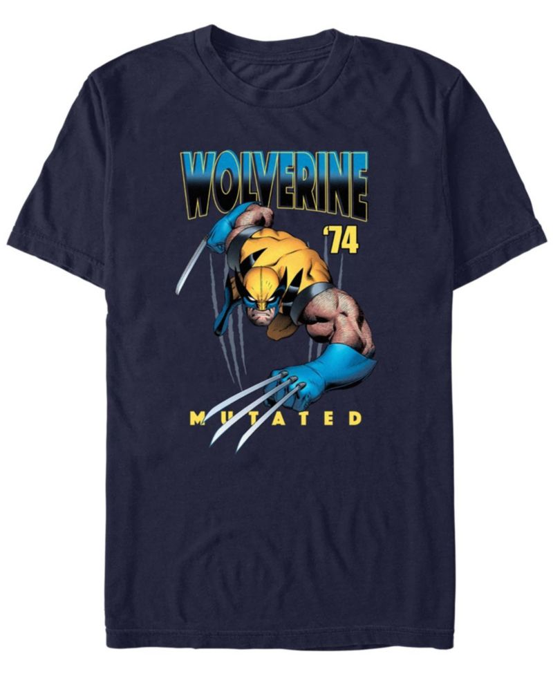 Men's Wolverine All Mutated Short Sleeve T-Shirt