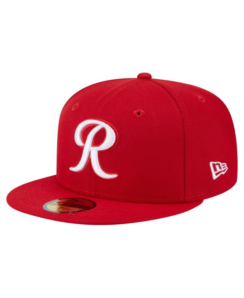 Men's Red Tacoma Rainiers Authentic Collection 59FIFTY Fitted Hat