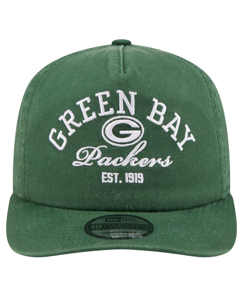 Men's Green Green Bay Packers Stacked 19TWENTY Adjustable Hat