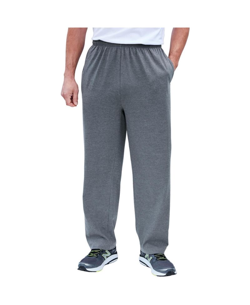 Men's Lightweight Open-Bottom Cotton Sweatpants