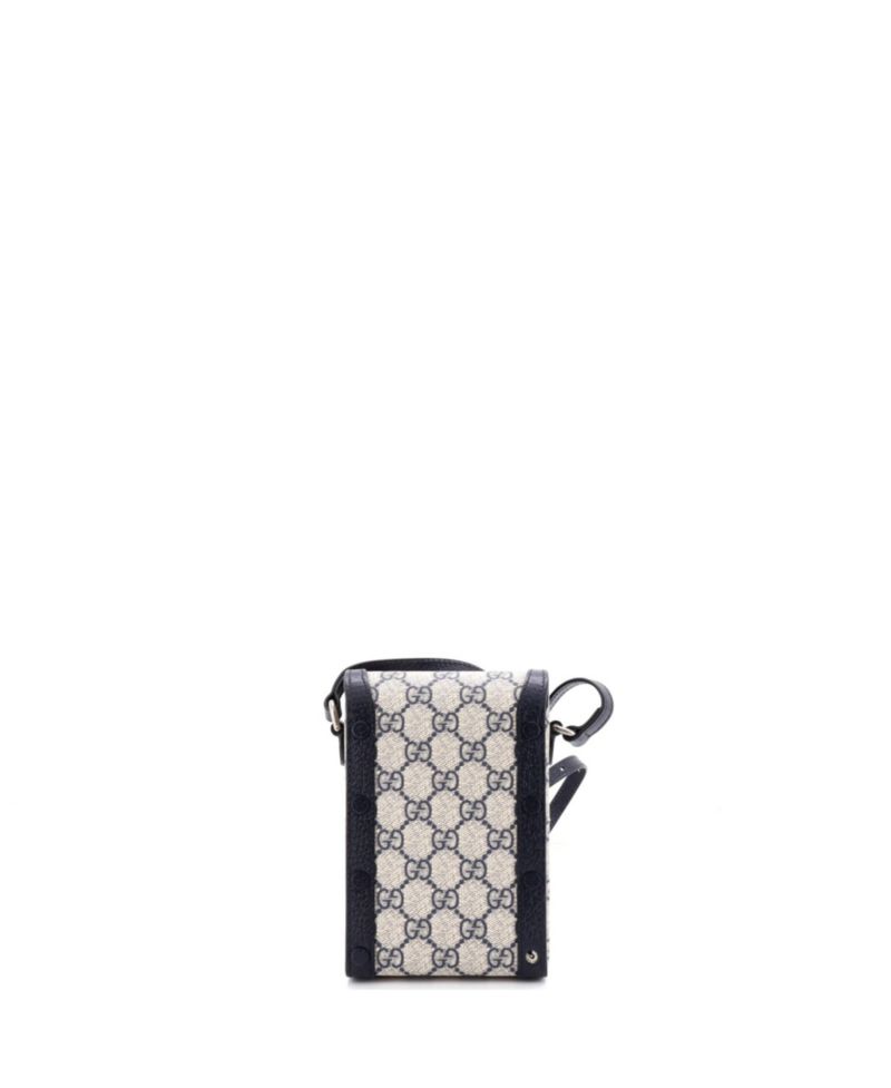 Mini Horsebit 1955 Crossbody Bag GG Coated Canvas with Leather