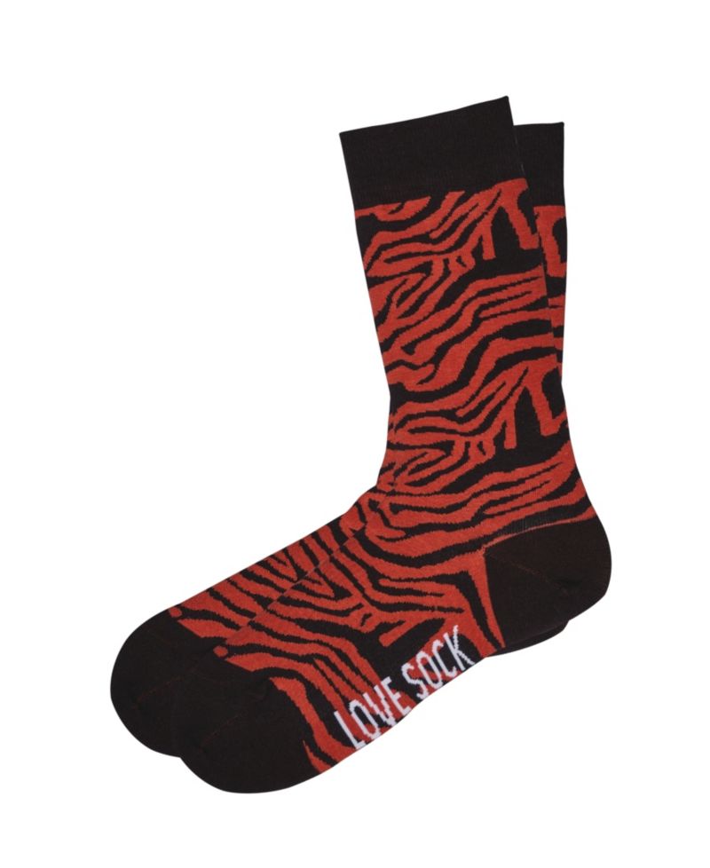 Tiger Cotton Women's Crew Socks