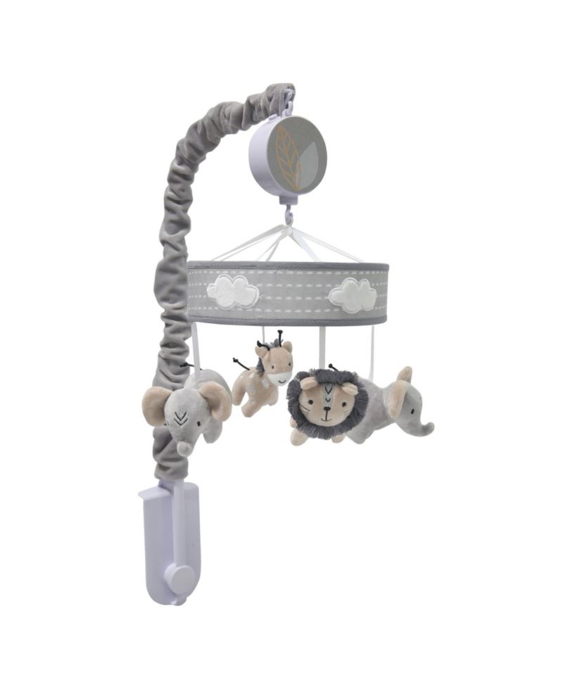 Baby Jungle Safari Musical Spinning Crib Mobile