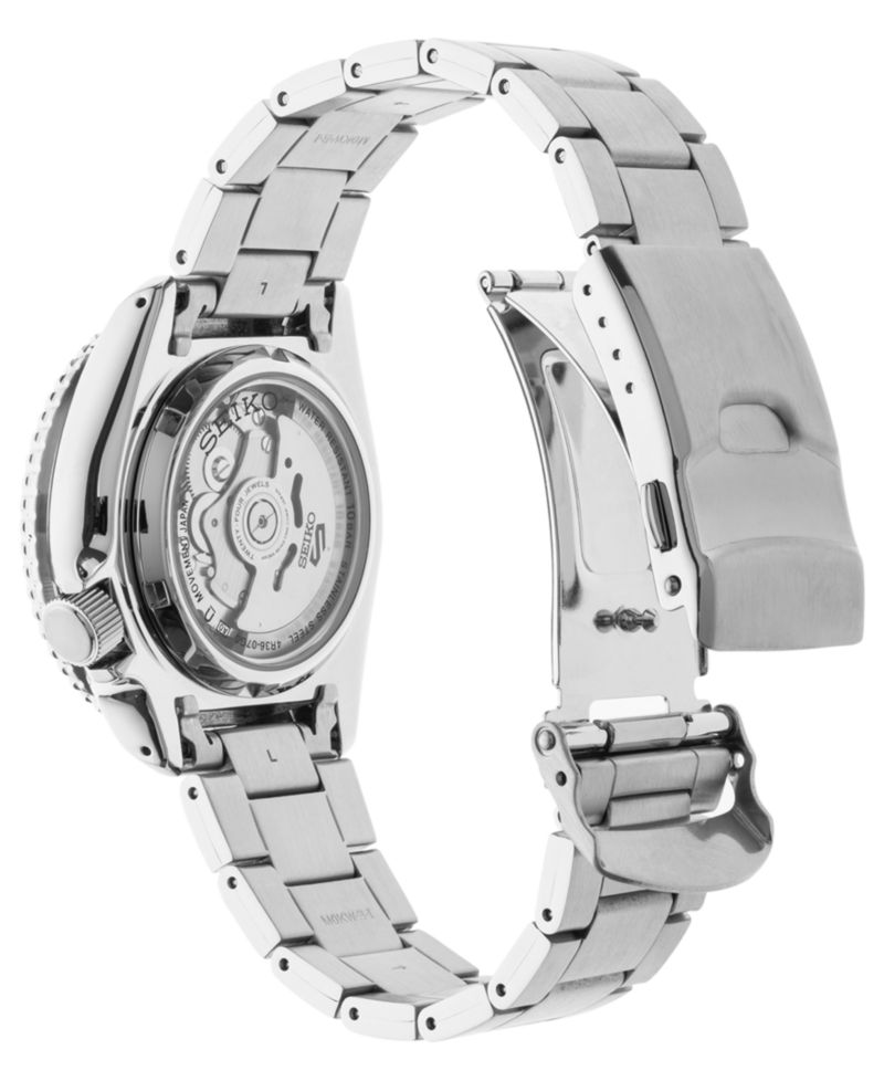 Men's Automatic 5 Sport Stainless Steel Bracelet Watch 42.5mm