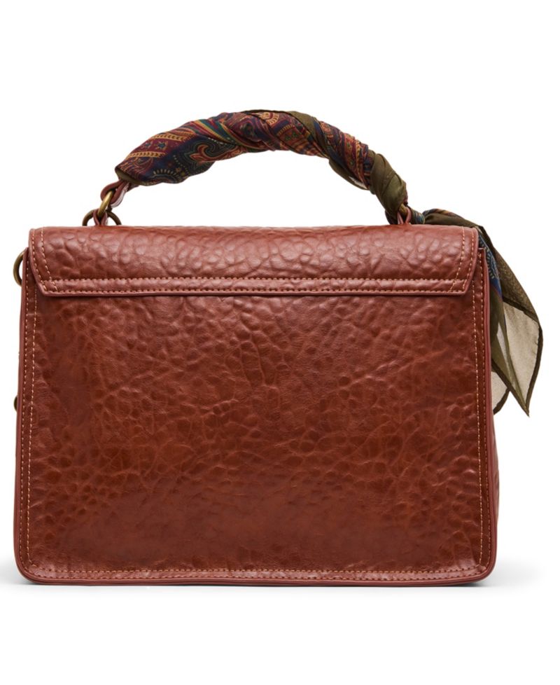 Theia Flap Small Satchel Handbag