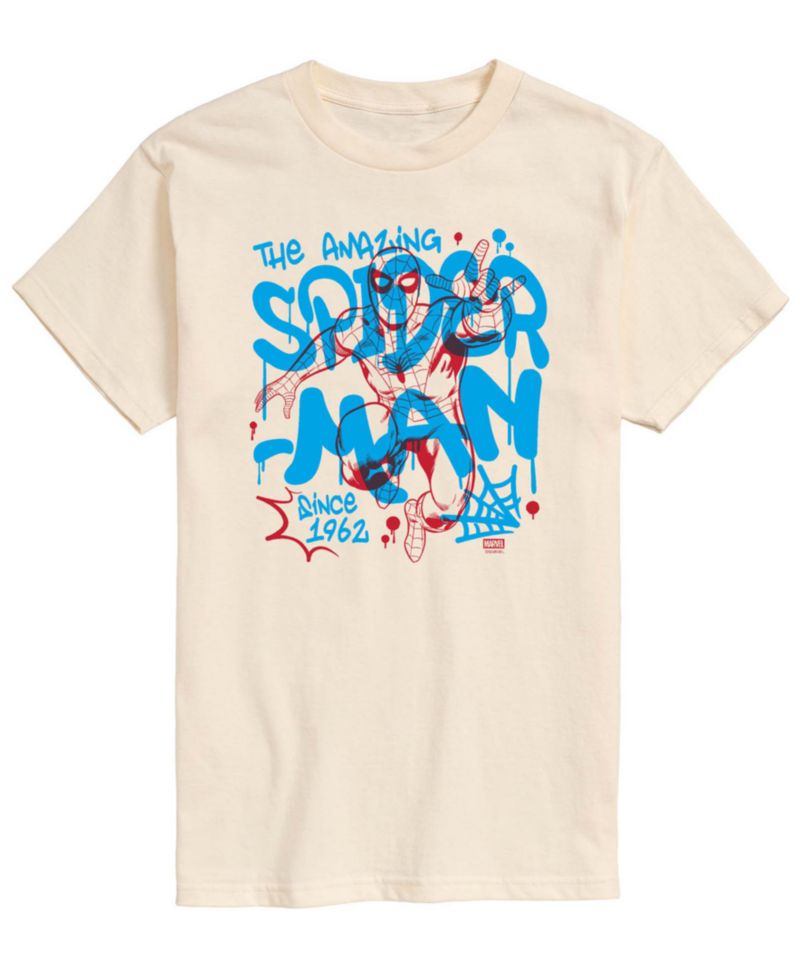 Men's Spiderman Street Short-Sleeve Graphic T-Shirt