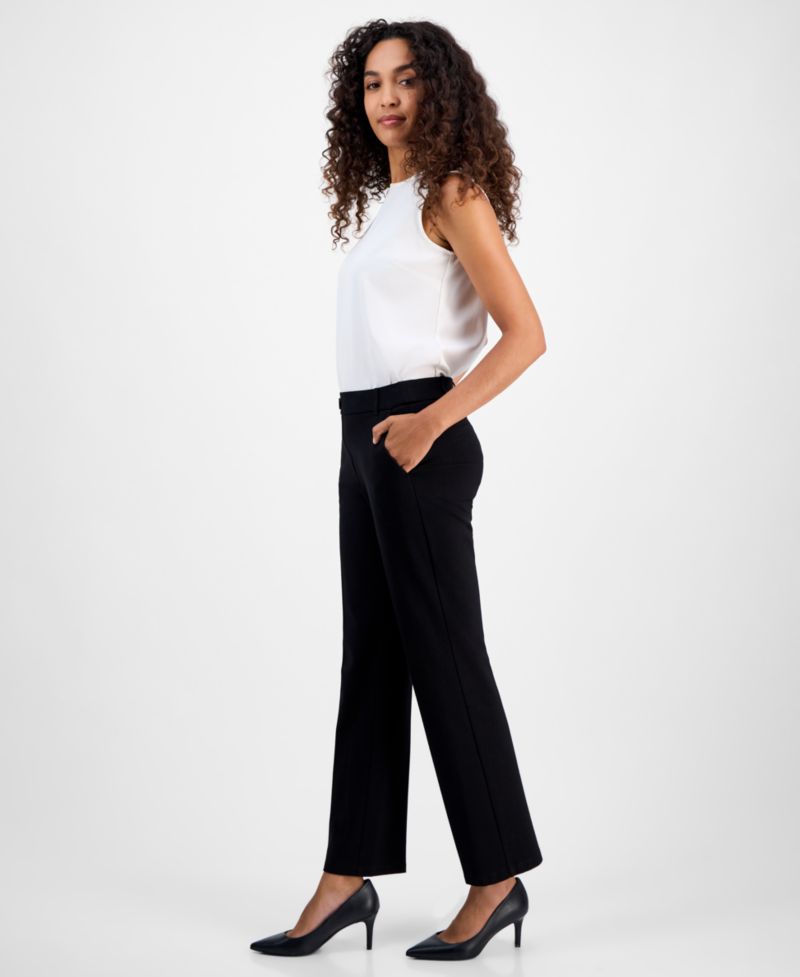 Women’s Audrey Pull-On Ponte Wide-Leg Trouser