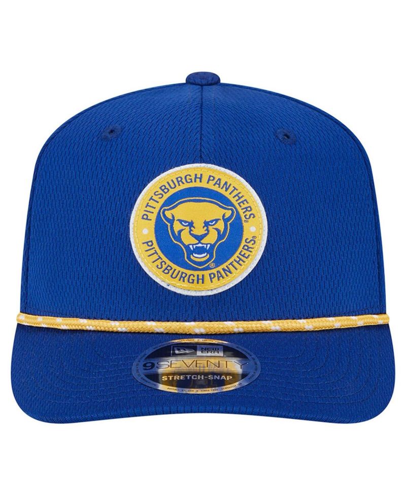 Men's Blue Pitt Panthers COOLERA 9SEVENTY Rope Stretch-Snap Hat