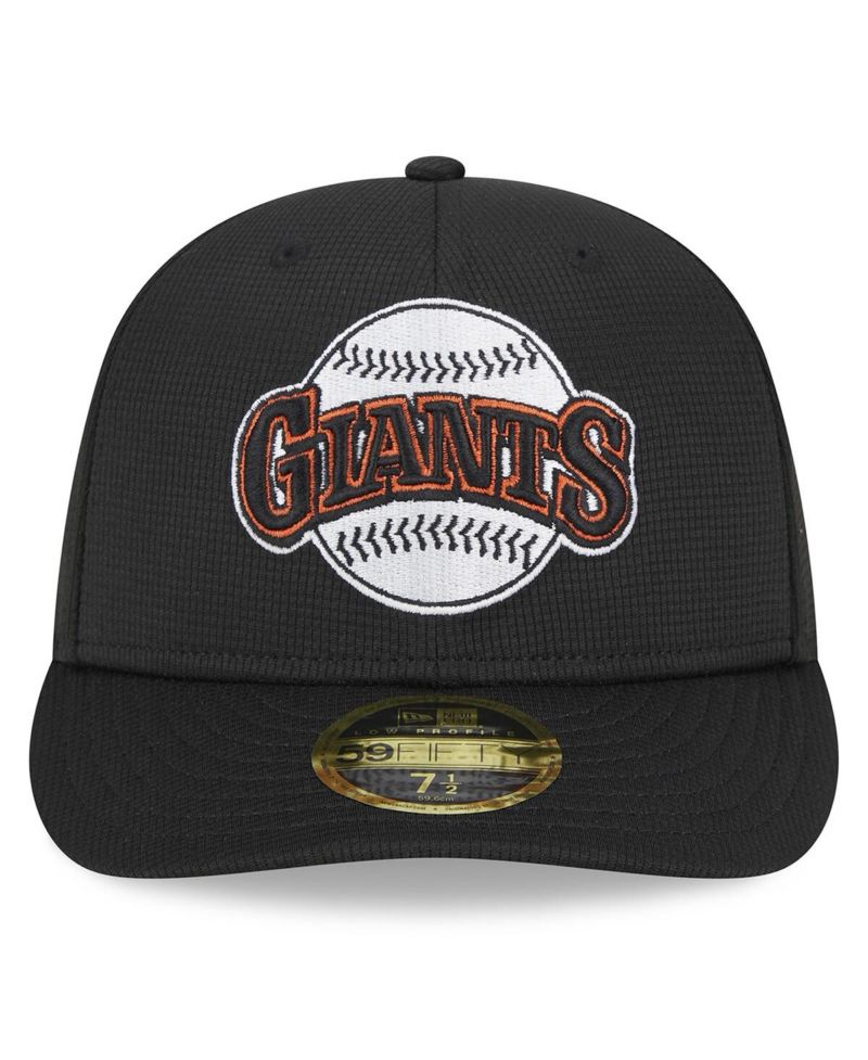 Men's Black San Francisco Giants 2024 Batting Practice Low Profile 59FIFTY Fitted Hat