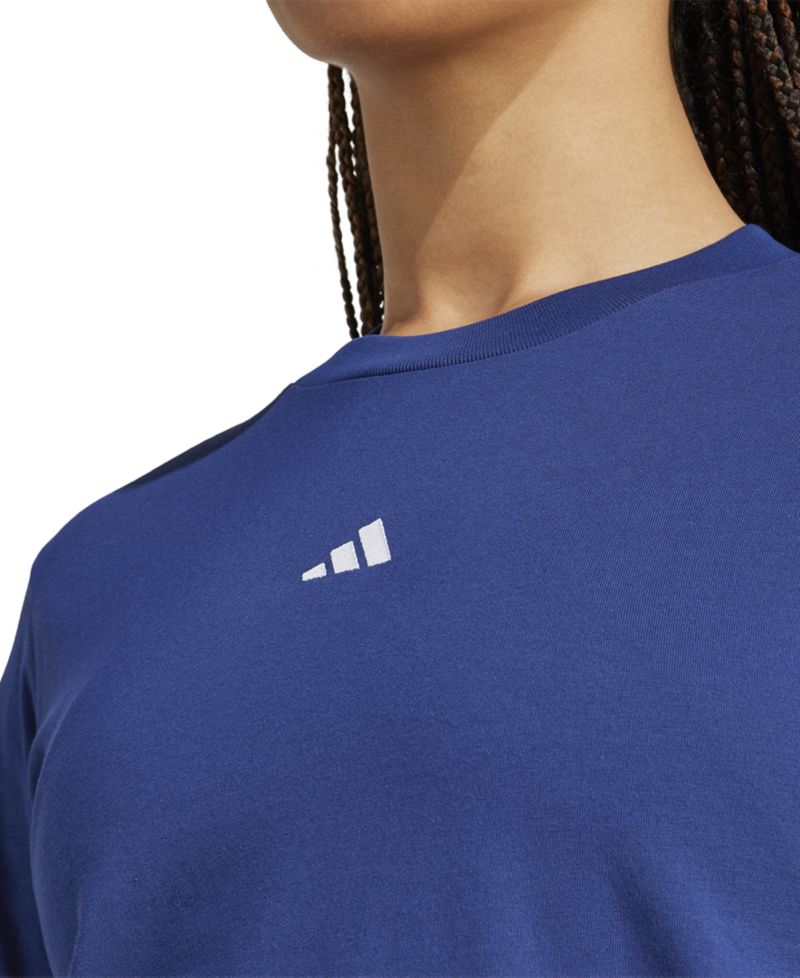 Plus Size Short-Sleeve Cotton Crewneck Logo T-Shirt