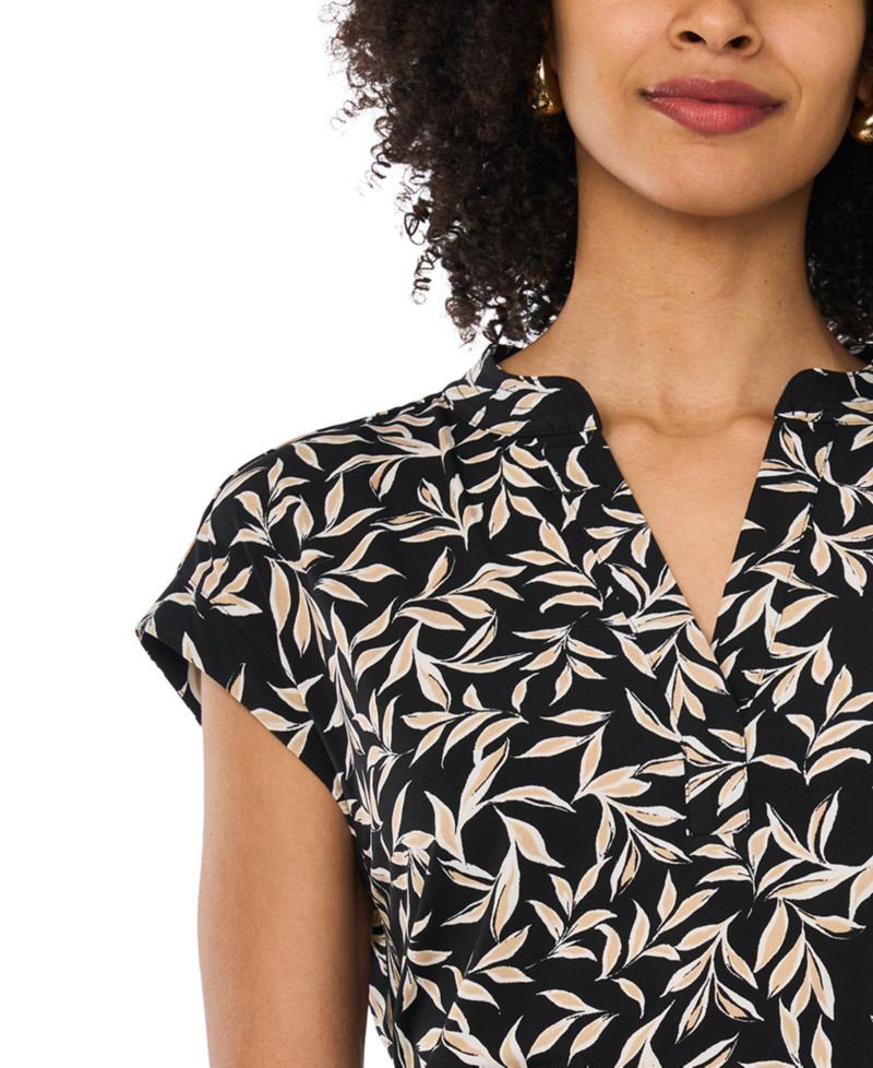 Women's Printed Short-Sleeve Top