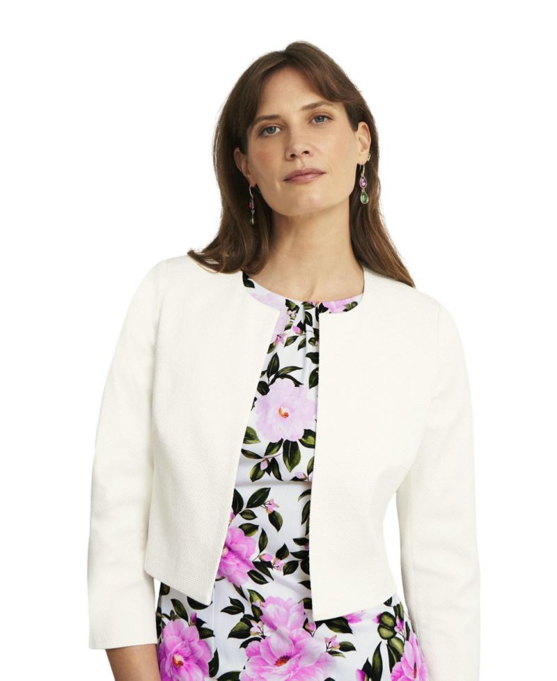 Women's Elize Cropped 3/4 Sleeve Occasion Jacket