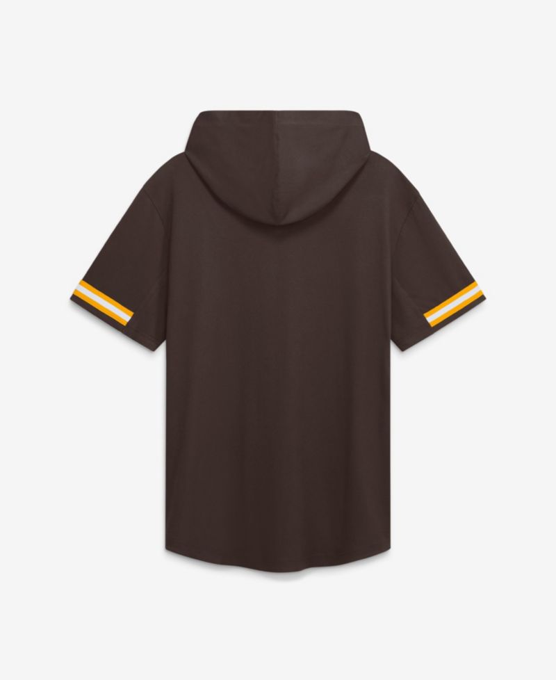Men's Brown San Diego Padres Optimal Play Hooded T-Shirt