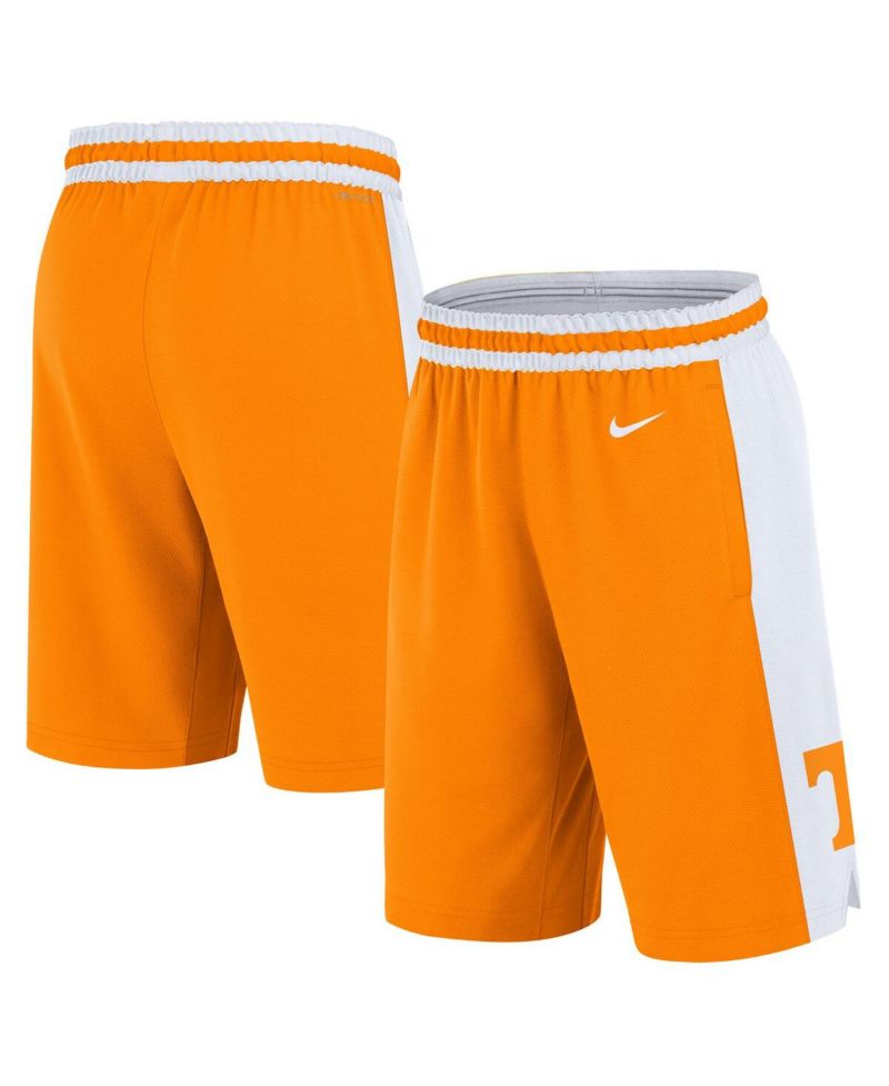 Men's Tennessee Orange Tennessee Volunteers Road Replica Performance Basketball Shorts