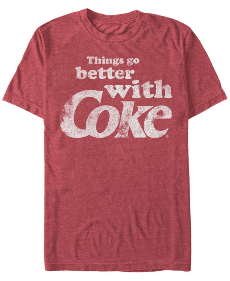 Men's Better With Coke Short Sleeve T- shirt