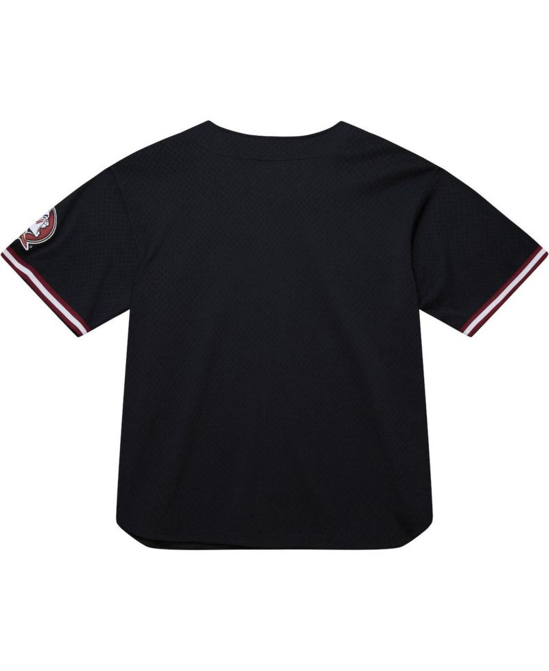 Men's Black Florida State Seminoles On The Clock Full-Button Fashion Jersey