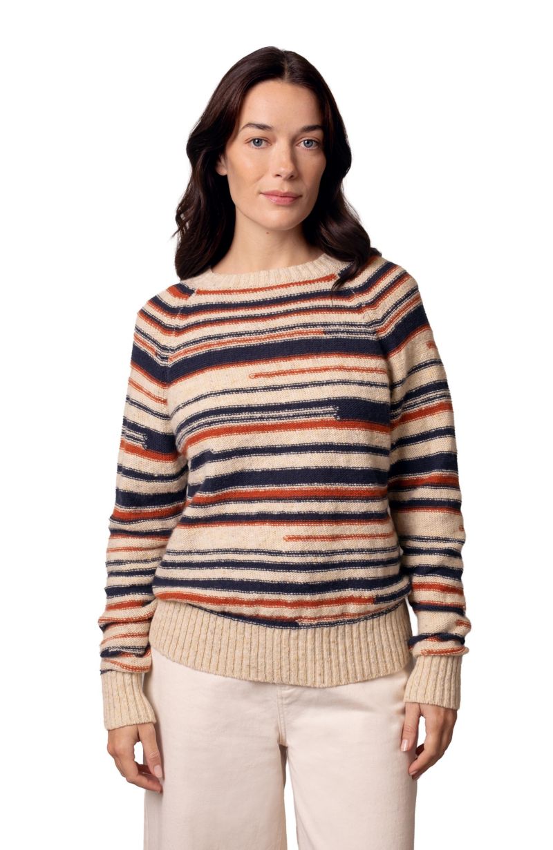 Women's Donegal Broken Stripe Sweater